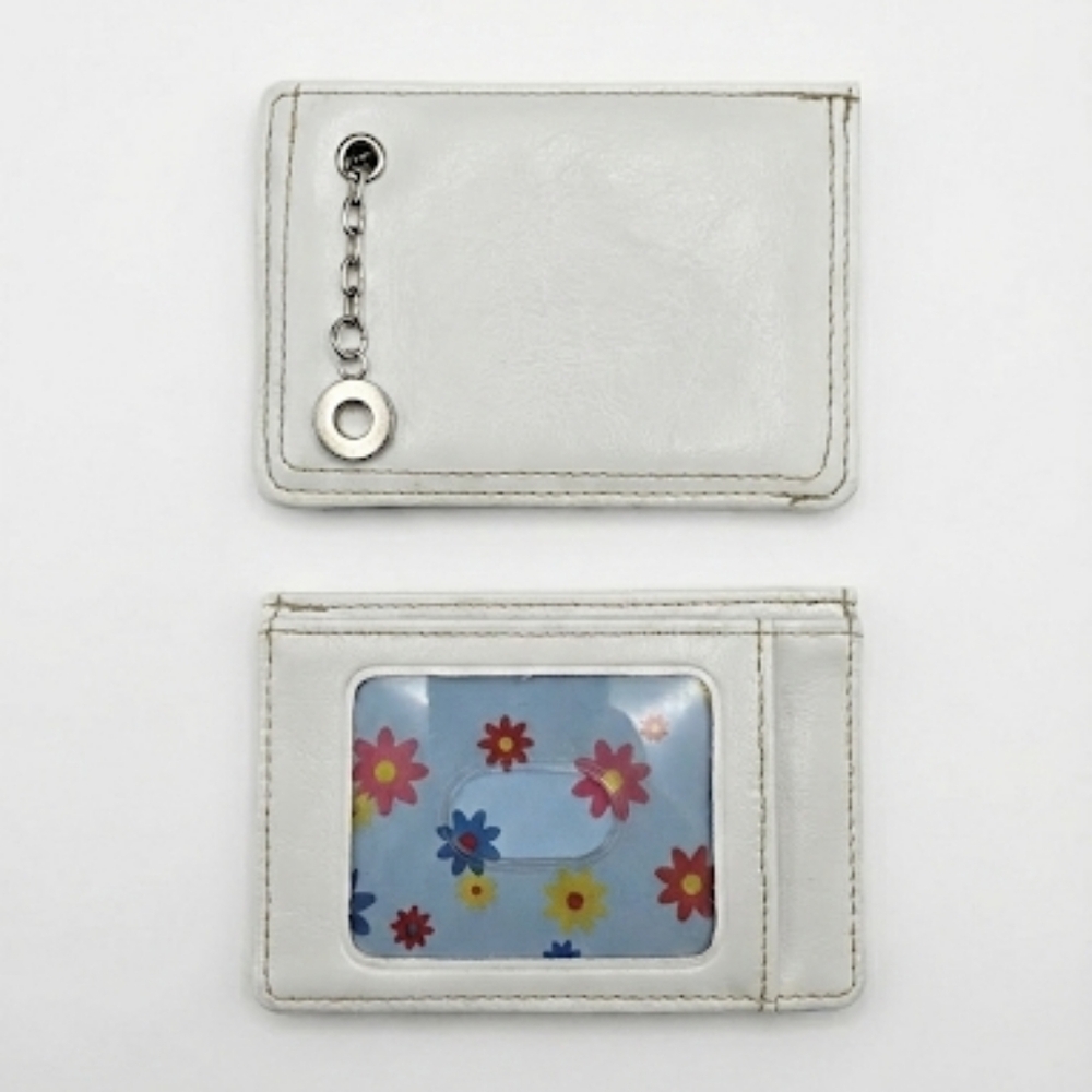 ​Vintage Buxton White Daisy ID Wallet 🌼 Girlhoodcore / Y2K